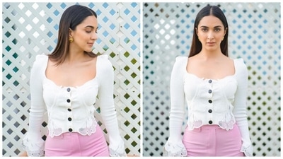 Kiara Advani's stylist says her JugJugg Jeeyo promotion looks inspired from her character, drops pics in stunning outfit (Instagram) Kiara Advani's stylist says her JugJugg Jeeyo promotion looks inspired from her character, drops pics in stunning outfit (Instagram)