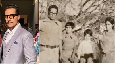 Sudhanshu Pandey has shared a throwback family picture.
