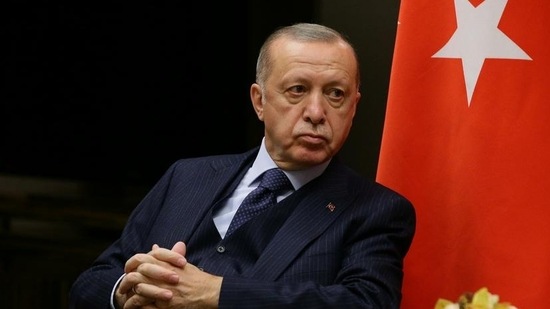 File photo of Turkish president Erdogan.(REUTERS) File photo of Turkish president Erdogan.(REUTERS)