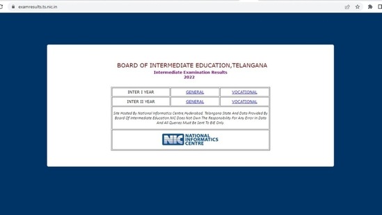 TS Inter Results 2022: How to check Telangana TSBIE 1st, 2nd year Inter result