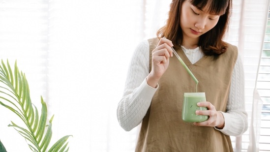 2. Aloe vera juice - According to Nutritionist Sapna Patel, aloe vera juice is a refreshing summer beverage that can help beat the heat. This juice is made from the pulp of the aloe vera plant and is a rich source of vitamins and minerals. It also contains compounds that have been shown to have anti-inflammatory, antibacterial, and antifungal properties. Aloe vera juice is a great way to stay hydrated during the summer months. It can also help relieve sunburn, insect bites, and other skin irritations. When taken internally, aloe vera juice can help improve digestion and promote regularity. To make aloe vera juice, simply combine the pulp of the aloe vera plant with water and a sweetener like honey or agave nectar. You can also add fresh fruits or vegetables for additional flavor. For a refreshing summer drink, try adding aloe vera juice to your favourite smoothie recipe. Aloe vera juice is a refreshing summer beverage that can help beat the heat.. (Anna Pou)