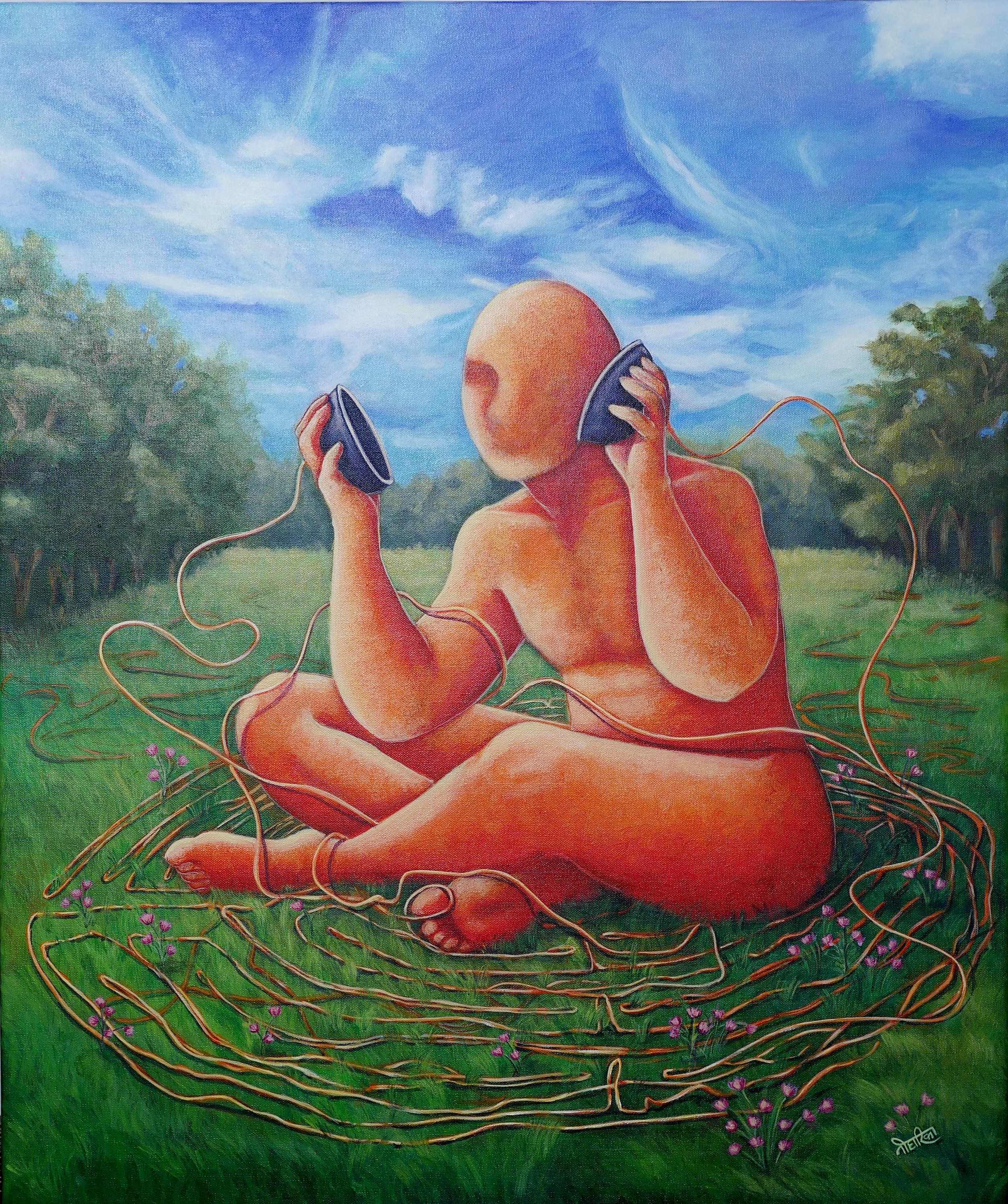 An artwork by Neeharika Rana.