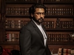 Suriya on the poster for Jai Bhim. The actor has been invited to join Oscars committee. Suriya on the poster for Jai Bhim. The actor has been invited to join Oscars committee.