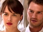 Dakota Johnson played the role of Anastasia Steele in the Fifty Shades trilogy. Actor Jamie Dornan was seen as Christian Grey. Dakota Johnson played the role of Anastasia Steele in the Fifty Shades trilogy. Actor Jamie Dornan was seen as Christian Grey.