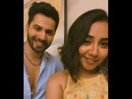 Prajakta Koli and Varun Dhawan do his signature smirk in this viral video. Prajakta Koli and Varun Dhawan do his signature smirk in this viral video. 