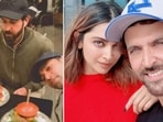 Hrithik Roshan's girlfriend Saba Azad and co-star Deepika Padukone among other reacted to his latest post.