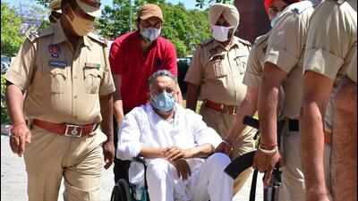The BJP alleged that gangster-turned-politician Mukhtar Ansari engaged in immoral and illegal activities from inside the Ropar jail in Punjab, and asked the Congress leaders why such special treatment was extended to him. (HT File Photo) The BJP alleged that gangster-turned-politician Mukhtar Ansari engaged in immoral and illegal activities from inside the Ropar jail in Punjab, and asked the Congress leaders why such special treatment was extended to him. (HT File Photo)
