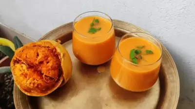Bel Sharbat: Bel has anti-bacterial, anti-fungal properties that help with digestion and may control gastric ulcers. It is very easy to make and needs just one ingredient which is sugar or jaggery. (Instagram/@amar_pakghor)