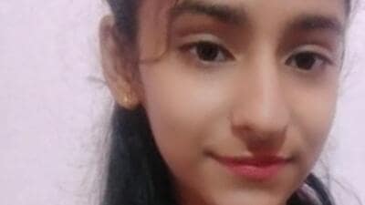 Lavanya, 15, a resident of Nayagaon, who was run over by an SUV in Chandigarh (HT Photo)