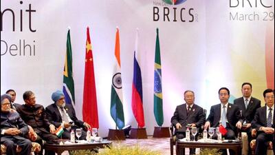There was no immediate response from Indian officials on reports that Argentina and Iran have applied for membership of Brics. (HT File photo) There was no immediate response from Indian officials on reports that Argentina and Iran have applied for membership of Brics. (HT File photo)