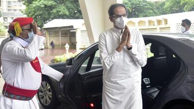 Chief minister Uddhav Thackeray has been asked to face a floor test and prove his majority by convening a special session of the state legislature at 11 am on Thursday. (HT PHOTO) Chief minister Uddhav Thackeray has been asked to face a floor test and prove his majority by convening a special session of the state legislature at 11 am on Thursday. (HT PHOTO)