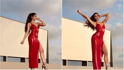 Jacqueline Fernandez is a powerhouse of talent. The Sri Lankan beauty has also taken several innitiative to help the country as well as her native land in more ways than one. Her fashion sense is beyond comendable. She recently collaborated with an online shopping brand and proved once again that she is the ultimate fashion queen. In her photoshoot pictures, she can be seen rocking the bold yet stylish look in a red latex dress. (Instagram/@chandiniw) Jacqueline Fernandez is a powerhouse of talent. The Sri Lankan beauty has also taken several innitiative to help the country as well as her native land in more ways than one. Her fashion sense is beyond comendable. She recently collaborated with an online shopping brand and proved once again that she is the ultimate fashion queen. In her photoshoot pictures, she can be seen rocking the bold yet stylish look in a red latex dress. (Instagram/@chandiniw)