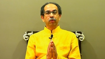 Uddhav Thackeray resigns as chief minister of Maharashtra on Wednesday, June 29, 2022. (VIDEO GRAB) (Facebook Live)
