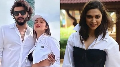 Arjun Kapoor and Malaika Arora shares a video of Deepika Padukone's advertisement for an international brand.