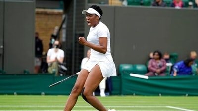 Venus Williams will be teaming up with Jamie Murray for the Wimbledon mixed doubles. (AP)