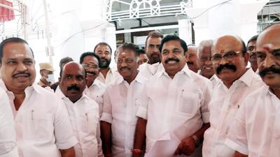 On Tuesday, EPS’ team also approached the Supreme Court to vacate a post-midnight order on June 23 of a division bench of the Madras high court which favoured OPS just hours ahead of the general council meeting. (ANI) On Tuesday, EPS’ team also approached the Supreme Court to vacate a post-midnight order on June 23 of a division bench of the Madras high court which favoured OPS just hours ahead of the general council meeting. (ANI)