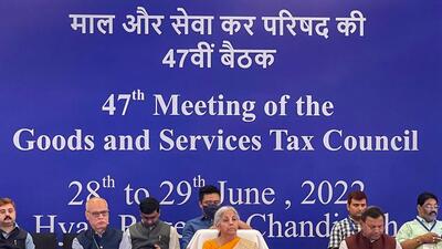 A proposal to levy 28% GST on casinos, online gaming, horse racing and lottery was deferred, Union finance minister Nirmala Sitharaman said on Wednesday, following the two-day meeting of the council.(PTI)