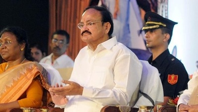 Vice President M Venkaiah Naidu (Parwaz Khan / HT Photo) Vice President M Venkaiah Naidu (Parwaz Khan / HT Photo)