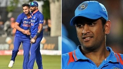 Hardik Pandya made sure MS Dhoni's memories came rushing back in. (Getty/BCCI) Hardik Pandya made sure MS Dhoni's memories came rushing back in. (Getty/BCCI)