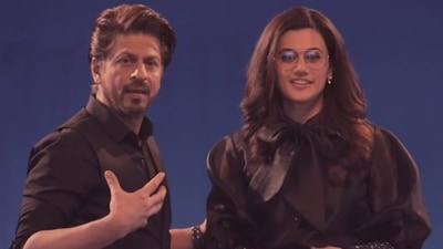 Shah Rukh Khan and Taapsee Pannu will be seen together for the first time in Dunki. Shah Rukh Khan and Taapsee Pannu will be seen together for the first time in Dunki. 