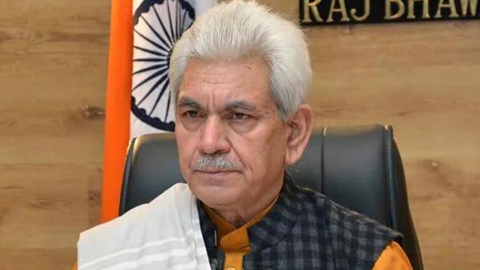 File photo of J&K LG Manoj Sinha.