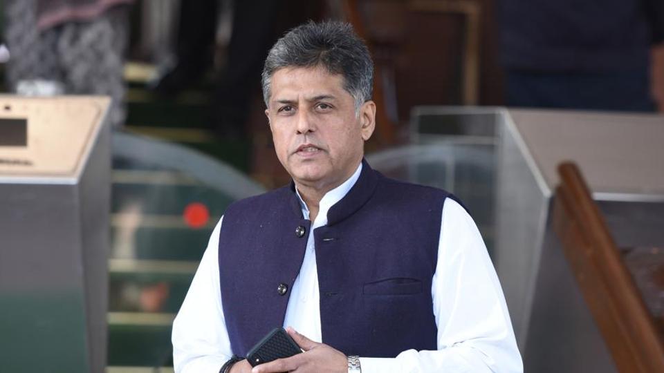 File photo of Congress MP Manish Tewari. File photo of Congress MP Manish Tewari.