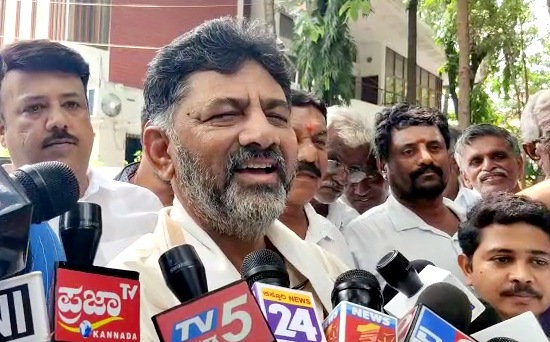 KPCC President DK Shivakumar in Bengaluru. (ANI Photo/ ANI Pic Service) (ANI)