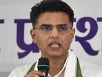 Congress leader Sachin Pilot highlighted that besides Jammu and Kashmir and Punjab, Rajasthan was too a border state.(PTI file photo)