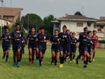 File photo of India's U17 women's football team.(Twitter/IndianFootball)