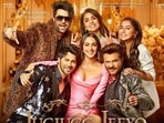 JugJugg Jeeyo also stars Prajakta Koli and Maniesh Paul. JugJugg Jeeyo also stars Prajakta Koli and Maniesh Paul.