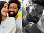 Katrina Kaif reacts to Hrithik Roshan's bearded look. Katrina Kaif reacts to Hrithik Roshan's bearded look.