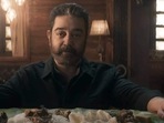 Kamal Haasan in a still from Vikram. Kamal Haasan in a still from Vikram.
