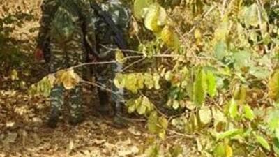 The Chhattisgarh Police said the encounter took place at around 2:30pm on Thursday when the district reserve guard was on an anti-Maoist operation. (HT File Photo/Representative Image) The Chhattisgarh Police said the encounter took place at around 2:30pm on Thursday when the district reserve guard was on an anti-Maoist operation. (HT File Photo/Representative Image)
