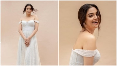 Keerthy Suresh's white gown is meant to be bookmarked by the future brides (Instagram/@keerthysureshofficial)