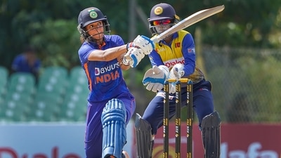 India captain Harmanpreet Kaur plays a shot (PTI) India captain Harmanpreet Kaur plays a shot (PTI)