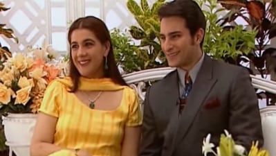 Amrita Singh and Saif Ali Khan at Rendezvous with Simi Garewal. (YouTube) Amrita Singh and Saif Ali Khan at Rendezvous with Simi Garewal. (YouTube)