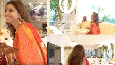Ankita Lokhande and Vicky Jain's new house in Mumbai. Ankita Lokhande and Vicky Jain's new house in Mumbai.
