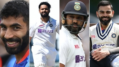Who between Bumrah, Pant and Kohli can replace Rohit as captain? (Getty Images) Who between Bumrah, Pant and Kohli can replace Rohit as captain? (Getty Images)