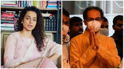 Kangana Ranaut has shared a video message about Uddhav Thackeray's resignation. Kangana Ranaut has shared a video message about Uddhav Thackeray's resignation.