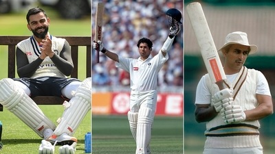 Virat Kohli is on the verge of replicating Sachin Tendulkar and Sunil Gavaskar's brilliant feat against England. (Getty Images) Virat Kohli is on the verge of replicating Sachin Tendulkar and Sunil Gavaskar's brilliant feat against England. (Getty Images)