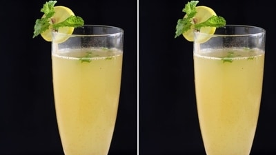 Have a glass of nimbu sherbet. Crush a little black pepper and add to it. It will ease your digestion. (Pinterest) Have a glass of nimbu sherbet. Crush a little black pepper and add to it. It will ease your digestion. (Pinterest)