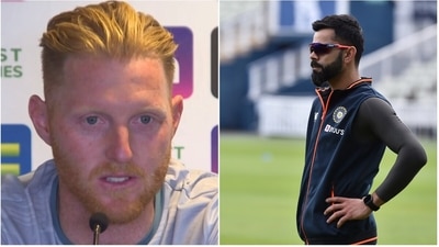 Ben Stokes; Virat Kohli (Twitter/PTI)