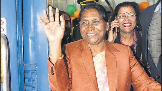 BJP state president Ashwini Sharma said his party has constituted a committee, under Union minister Rajnath Singh, to reach out to all parties, including the Congress, to seek support for the candidature of former Jharkhand governor Droupadi Murmu. (HT File) BJP state president Ashwini Sharma said his party has constituted a committee, under Union minister Rajnath Singh, to reach out to all parties, including the Congress, to seek support for the candidature of former Jharkhand governor Droupadi Murmu. (HT File)