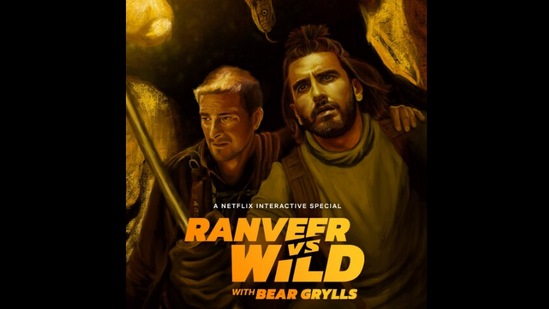 Twitter is filled with memes about the new Netflix special Ranveer Vs Wild With Bear Grylls.&nbsp;(Twitter/@RanveerOfficial)