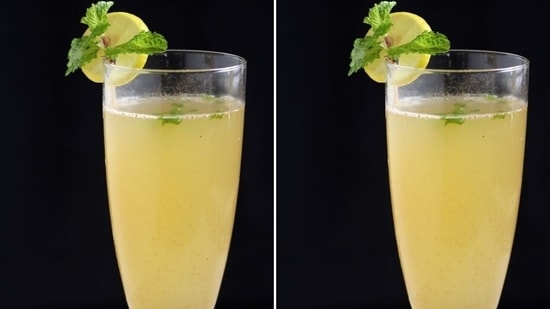 Have a glass of nimbu sherbet. Crush a little black pepper and add to it. It will ease your digestion.(Pinterest)