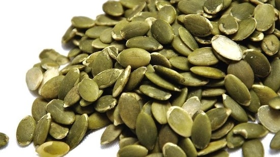 Pumpkin seeds: Pumpkin seeds, also known as pepitas, contains tryptophan as well as a good amount of zinc, both of which helps the brain turn tryptophan into serotonin which is the precursor to melatonin.(Pixabay)