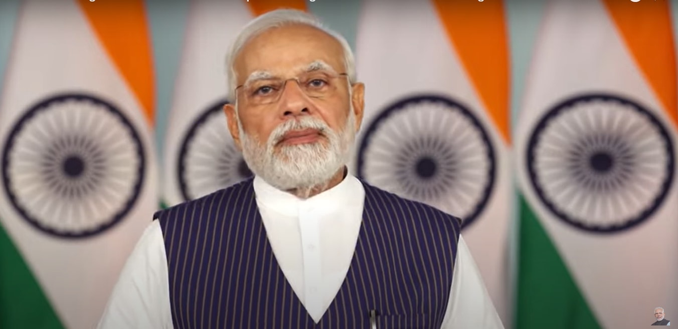 Indian PM Narendra Modi congratulated Bosch on completing 100 years in India and urged them to grow their roots further in the country while he inaugurated their new 'smart' campus in Bengaluru via online video conference. (Image source: Video Screengrab - NarendraModi/youtube)