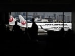 Japan Airlines mulls replacing short-haul fleet with more fuel efficient models (Photo by Charly TRIBALLEAU / AFP)