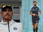 Ravi Shastri; Ishant Sharma Ravi Shastri; Ishant Sharma
