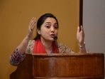 Suspended BJP spokesperson Nupur Sharma.(Facebook ) Suspended BJP spokesperson Nupur Sharma.(Facebook )